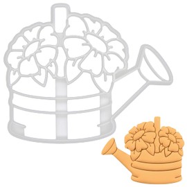 Watering Can with Flowers Cookie Cutter, 1 piece - Bakerlogy