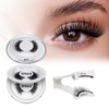 Wiederverwendbare magnetische falsche Wimpern, natürliche magnetische falsche Wimpern mit Applikator,
