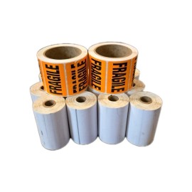 Unbranded 12 Rolls of 150 4x6 Direct Thermal Shipping Labels For Zebra, Dymo J15008