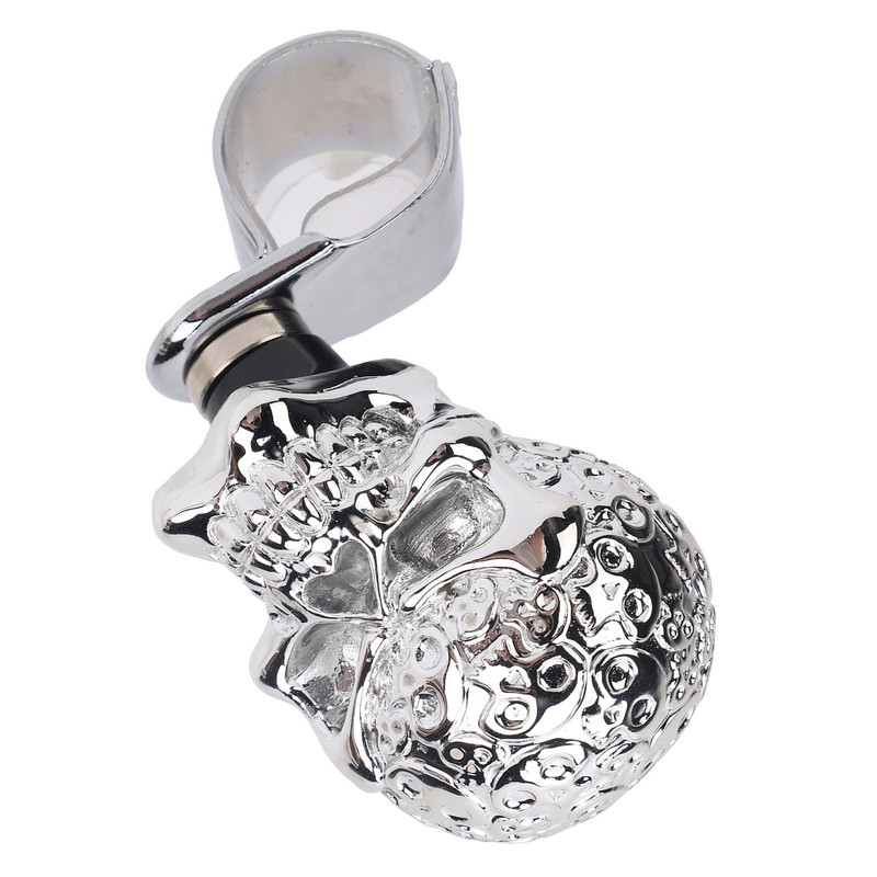 Skull Steering Wheel Turn Knob 3cm Diameter Turn Knob Spinner