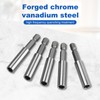 Rocaris 50 Pack Strong Magnetic Drill Bit Extension Holder, 1/4"