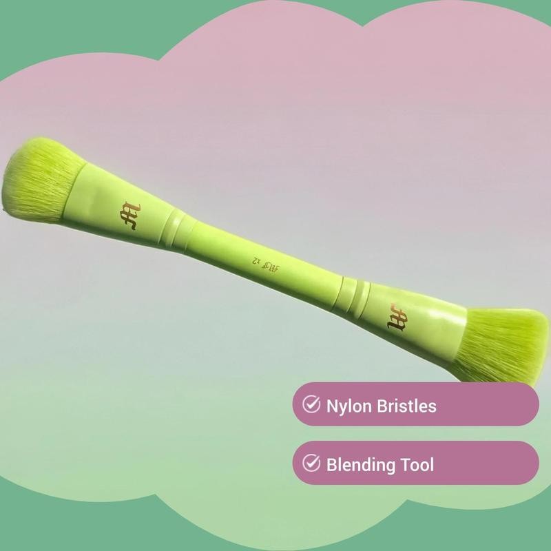 made by Mitchell Double Ended Makeup Brush, 1 Count Professional