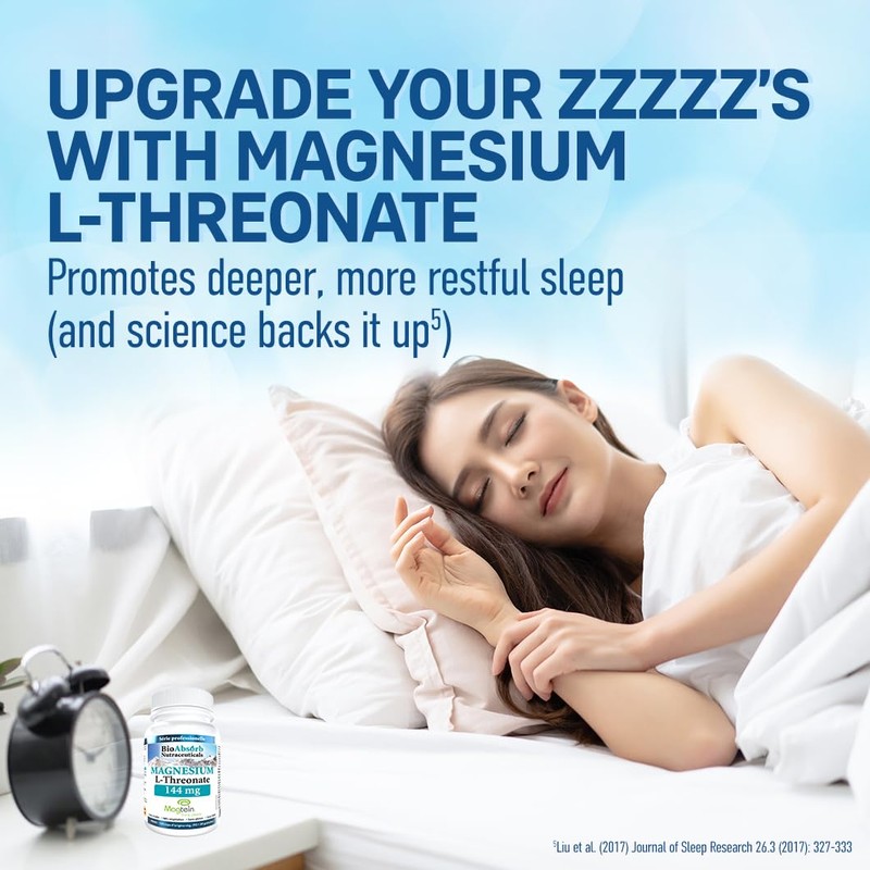 Magnesium L-Threonate - Magtein. 2,000 mg w/ 144 mg of