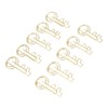 100Pcs Paper Clips, Metal Paper Clips Small Paper Clips Stainless