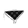 Baluue 2pcs Crochet Triangle Hair Scarf Headband Decorative Hair Accessory