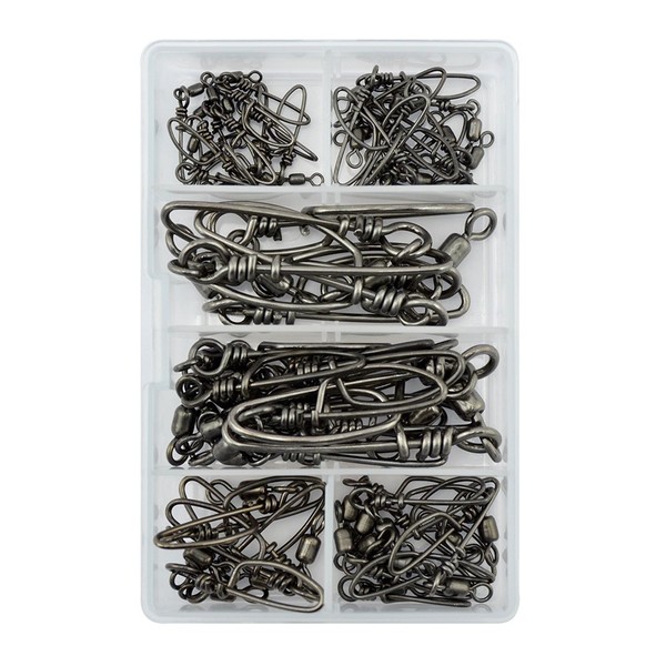 American Fishing Wire Mighty-Mini Stainless Steel Snap Swivel Kit