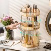 Organizador De Maquillaje Giratorio De 360 Grados 3 Niveles