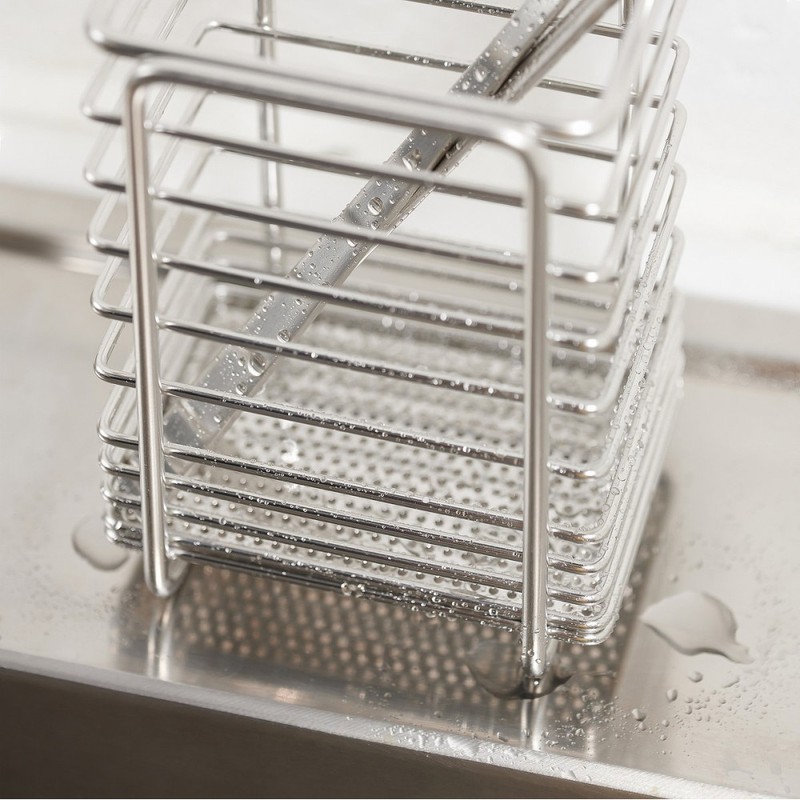 JAJU [JAJU] Stainless Steel Wire Cutlery Holder