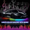 Underglow Lights for Car, 6 Pcs Led Strip Lights with
