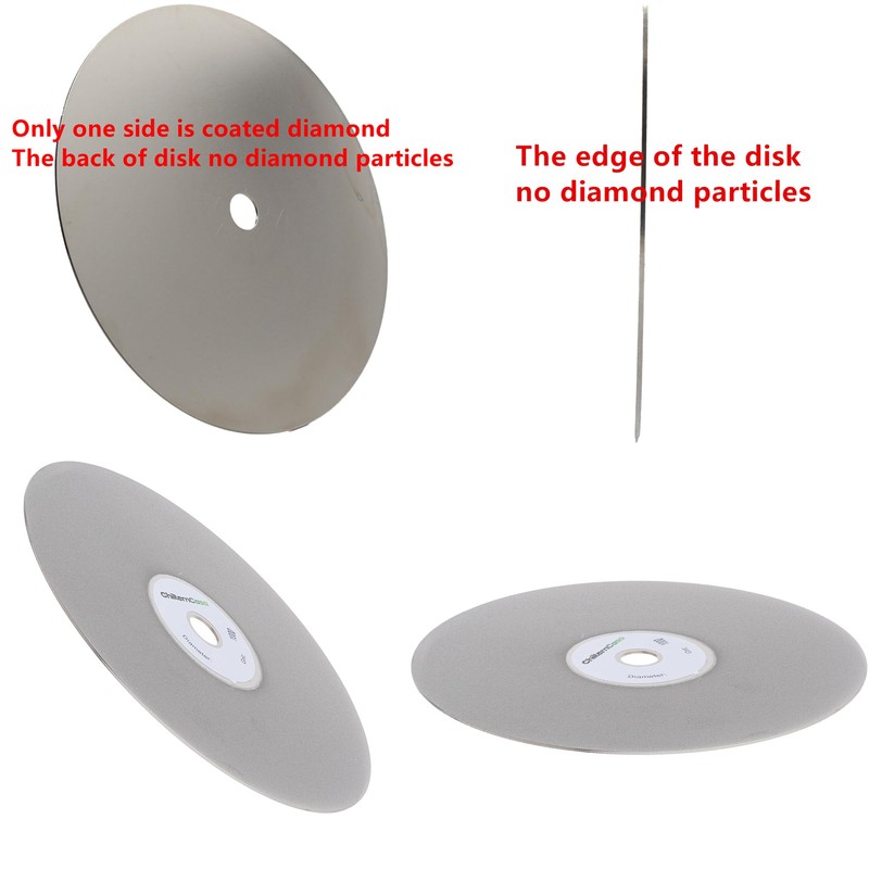 ChilternCasa 6 Inch Diamond Grinding Disc, Coated Flat Lap Disk