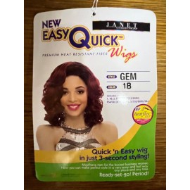 Janet Collection Buy 1, Get 1 Free!!!  Janet Collection Synthetic New Easy Quick Wig-Gem.