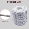 findmall 3/8 Inch x 200 Feet Double Braid Polyester Rope