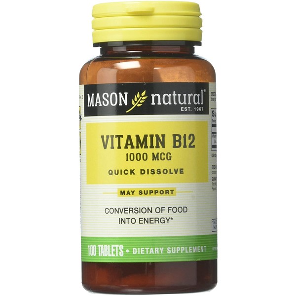 Vitamin B-12 1Vitamin 000 mcg 100 Tabs