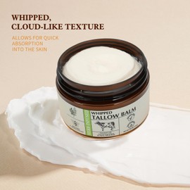 Bff Beauty Garden Beef Tallow for Skin, Stocking Stuffers adults, Thsnksgiving Gifts, Natural Face and Body Butter with Raw Honey, Christms Gifts, Herbal Extracts, Grass-Fed Beef Tallow