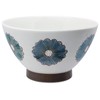 Hasami kurawa? Bowl Large Flower Blue 505545