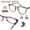 JiSoo 2 Pack Reading Glasses Women 1.5 Stylish Designer Readers