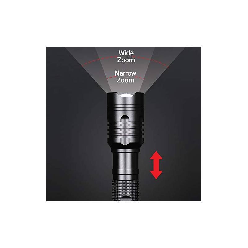 Feit Electric FL500 - Linterna LED AAA de 500 lúmenes,