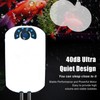 Aquarium Oxygen Pump Silent 2 Outlets Small Portable Fish Tank