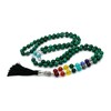 Energized 7 Chakra mala Hand Knotted 108 mala Beads Necklaces