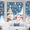 Joyoldelf Christmas Window Stickers - 9 Sheets Christmas Window Cling