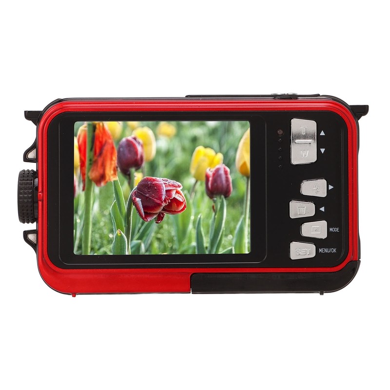 Full HD 2.7K 48MP 10ft Waterproof Underwater Digital Camera 16X