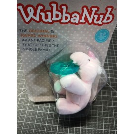 WubbaNub New WUBBANUB Pink Unicorn Infant Pacifier 0-6 Mths