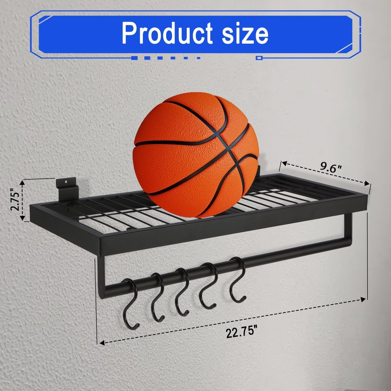 Slatwall Shelves, Garage Wall Shelving, Slatwall Accessories, Heavy Duty Storage