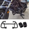 Midimttop Motorcycle Crash Bar Engine Guard Frame Protection Bumper Protector