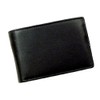 Leather Wallet with Inside Black