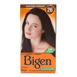 Bigen Tinte Bigen  Tinte para cabello tono 26 castaño dorado para cabello