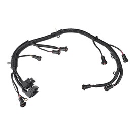 X AUTOHAUX 1 Pcs Car Fuel Injector Engine Wire Harness 5C3Z9D930A for Ford F-450 Super Duty 2005-2007 for Ford F-350 Super Duty 2005-2007