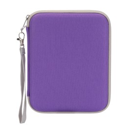 Jeachan Card Case for Yoto cards, Soft Portable Folder with Zipper & 80 Pockets Player & Mini Audiobook Cards, Card Binder Holder with Sleeves for Travel