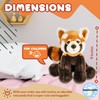 HOWBOUTDIS Adorable, Plush 9 inch Red Panda - Super Cuddly