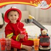Mifoci Firefighter Plastic Cups with Lids and Straws 24oz Reusable