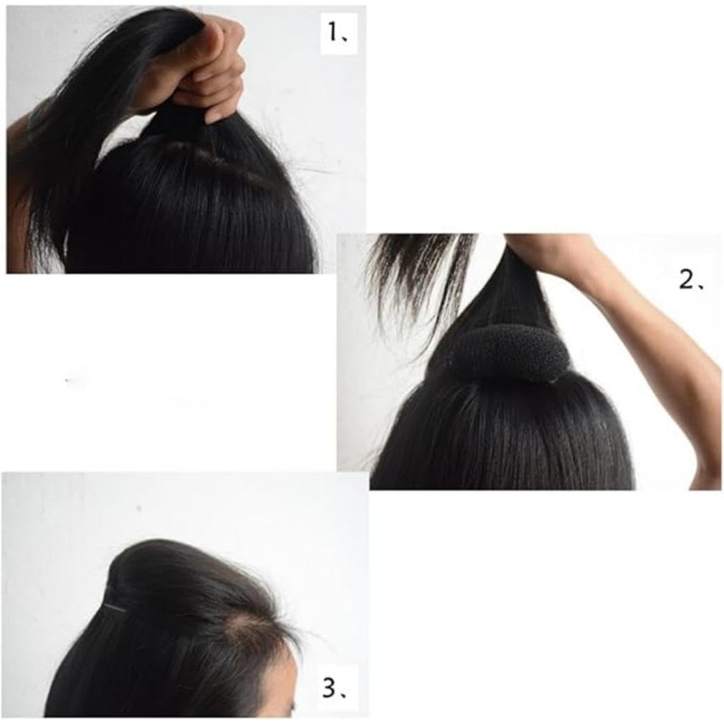 Bump It Up Inserts Hair Clips Sponge Volume Hair Base