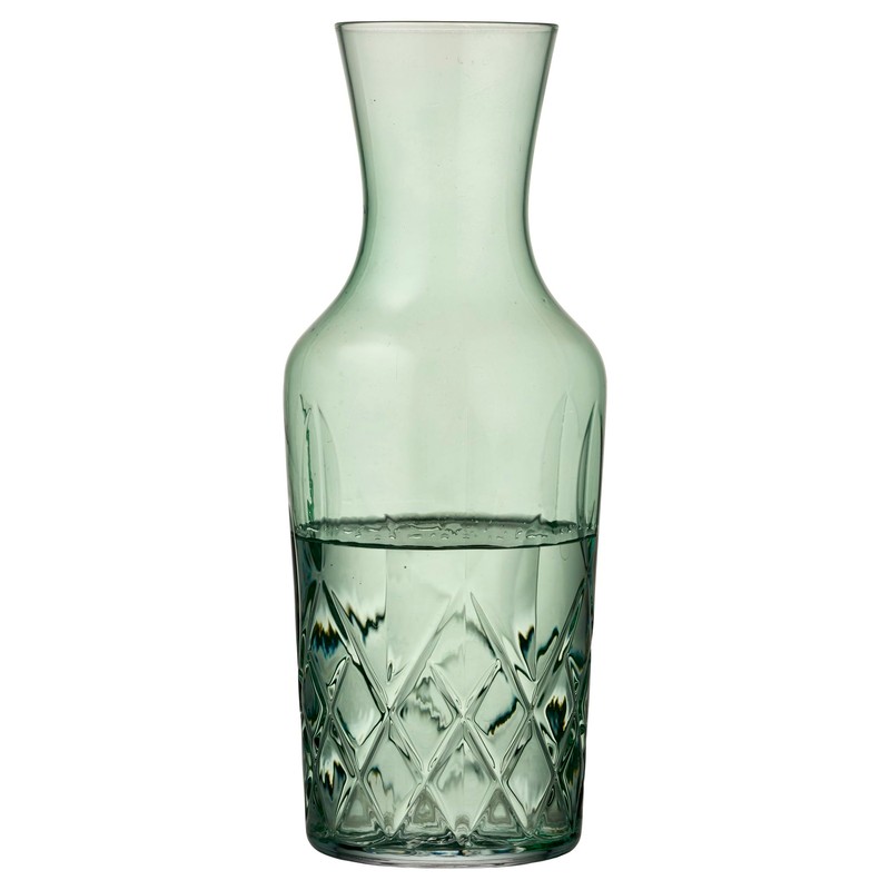 Lyngby Glas Sorrento Water Carafe 1 Litre Green