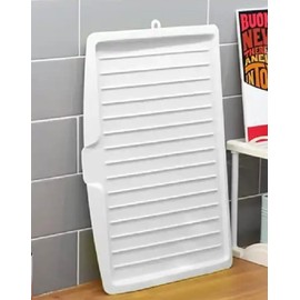 Changsin Kitchen Utility Draining Board｜Light Weight, Space Efficient, Water Drain (White) 2020 New Version