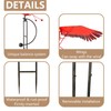 DEMAGNNIE Large Cardinal Garden Stake,Decorative Garden Stakes,Rocker Garden Stakes with