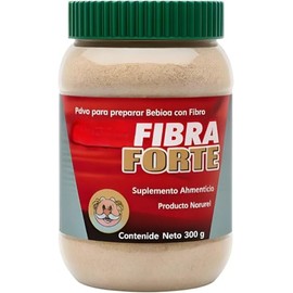 Fibra Forte 300 g Polvo Natural para Bebida  Mezcla con Salvado, Fibra de Maguey, Algas Marinas y Vitaminas  Apoyo Digestivo, Saciedad, Trnsito...    