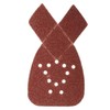 ExcInter 60 PCS 12 Hole Sanding Sheets for Mouse Sanders