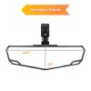 RI UTV Rear View Side Mirrors & Center Mirror For