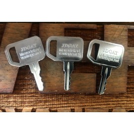 John Deere 3 keys fit John Deere Gator (XUV,HPX,GX, GT,LX) Mowers PN AM131841