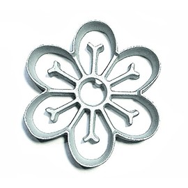 Kitchen Supply 7098 Rosette Mold, Large Daisy 5.25 Inch