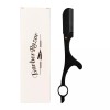 Giovanni Back Katana Straight Barber Razor - Black
