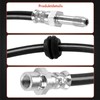 Frankberg 1 x Brake Hose Front Axle Compatible with 3