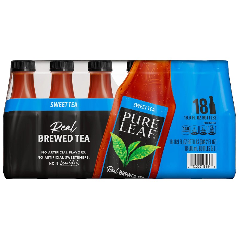 Pure Leaf Tea, Sweet Tea, 16.9 Fl Oz, 18-Count