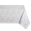DII Christmas Star Print Tablecloth 52x52