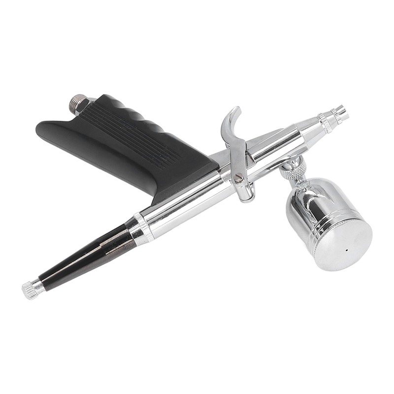 Air Paint Spray Gun Dual Action Trigger Gravity Feed Airbrush