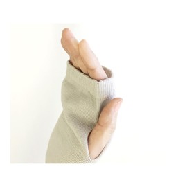 Silk Blend UV Arm Cover Long [Total length 60 cm] 9193 Pink