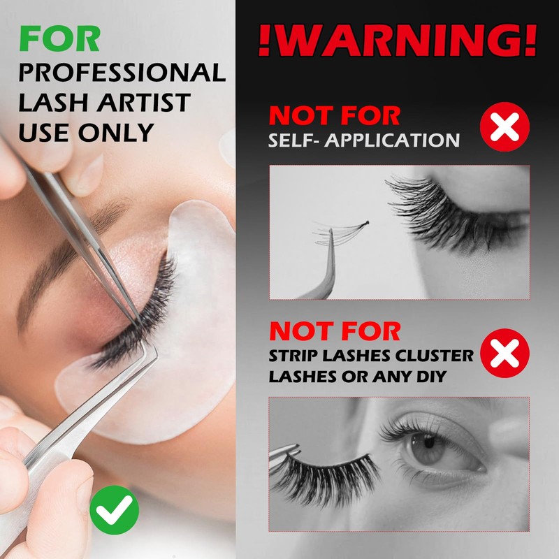 UV Lash Glue Eyelash Extension Glue 5ml 7-8 Weeks Retention